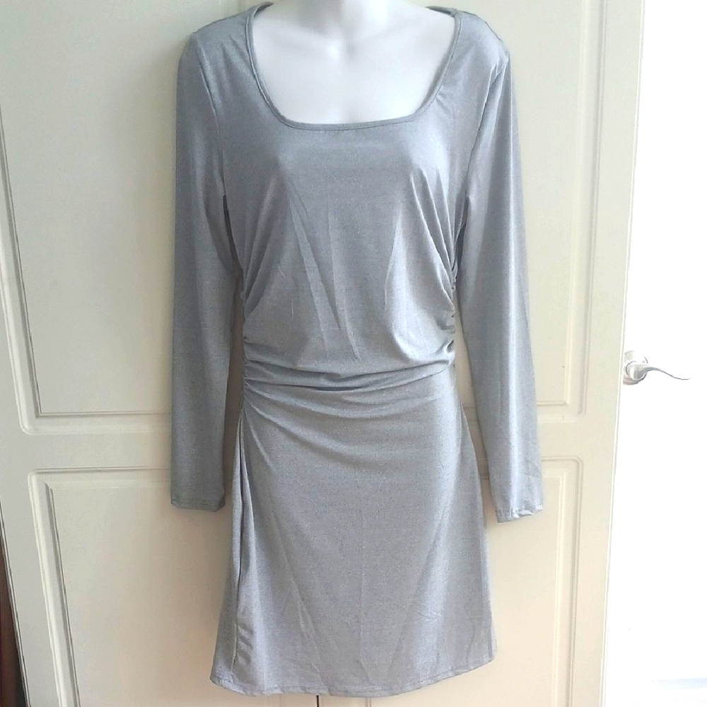 Shein Square Neck Curvy Dress